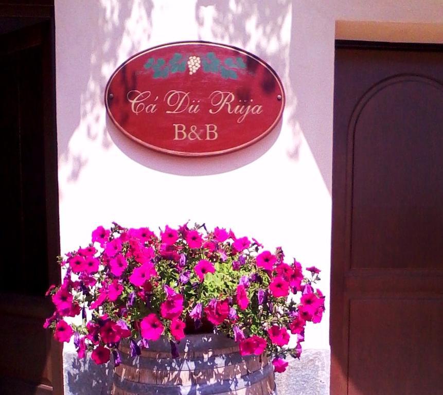 Gasthaus Ca Du Ruja Strevi Exterior foto